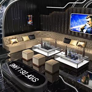 Mobilier de bar moderne <span class=keywords><strong>VIP</strong></span> <span class=keywords><strong>Beach</strong></span> Discothèque pour la maison en plein air Hôtel KTV Karaoké Box Room Lounge Night <span class=keywords><strong>Club</strong></span> Booth Sièges - Product Image 3