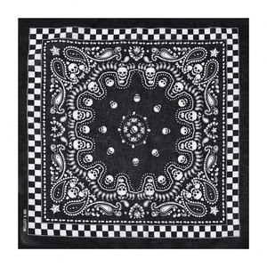 Masque de style hip-hop de haute qualité en coton biologique Sports de plein air Bandana carré imprimé par sublimation avec logo personnalisé - Product Image 1