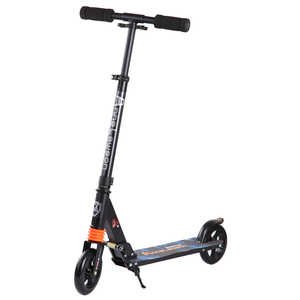 Vente en gros de Chine, trottinette pliable 2 grandes trottinettes pliantes en fer de style urbain à pédale en PU de 145mm - Product Image 2
