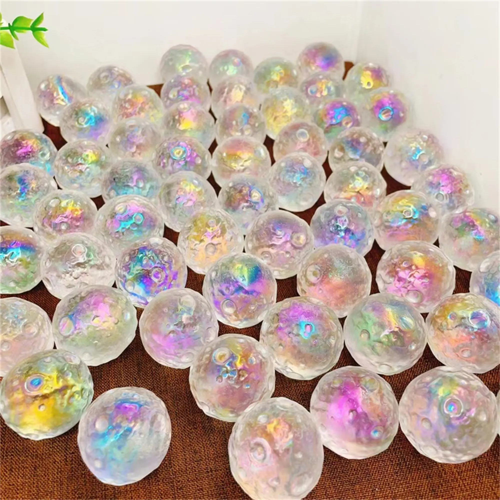 Wholesale crystal spheres Natural healing products stone craft small Aura balls feng shui