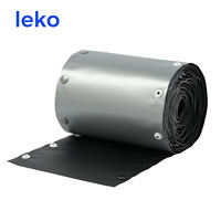 Funda Protectora para Cables Leko HPC de PVC con Cierre de Botón, Reutilizable, Protector de Cables Industrial, Cubierta Flexible para Arneses, UL94-V0, 15 mm, 220 V