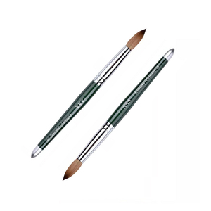 Pinceau à ongles en poils de Kolinsky avec manche en bois, design simple, pour la peinture acrylique, le dessin et la manucure - Product Image 3