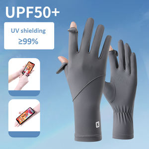 تخفيضات هائلة للنساء الصيف حرير جليدي دانتيل قفازات سباق رياضية شاشة لمس حماية من أشعة الشمس فوق البنفسجية القيادة - Product Image 4