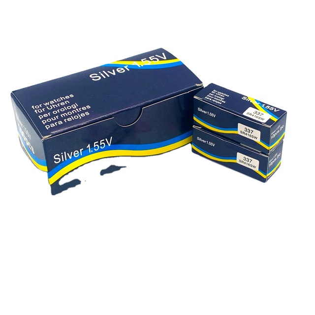 Original for 337 SR416SW LR416 AG6 1.55V Silver Oxide Watch Battery Single Grain Packing MADE in JAPAN 0%Hg Button Cell