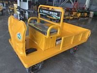 Chariot de transfert électrique à économie d'énergie 2mx1m, commande assise, spécifications personnalisées, chariot de manutention de matériaux d'entrepôt