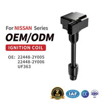 Koil Pengapian Baru Berkualitas Tinggi OE 22448-2Y005 22448-2Y006 UF363 untuk IMPORT NISSAN CEFIRO |   Garansi 2 Tahun Bersertifikat ISO 9001
