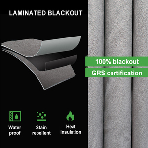 <span class=keywords><strong>Tende</strong></span> oscuranti di alta qualità grigio e bianco rivestito <span class=keywords><strong>tende</strong></span> <span class=keywords><strong>per</strong></span> <span class=keywords><strong>camera</strong></span> da letto principale - Product Image 6