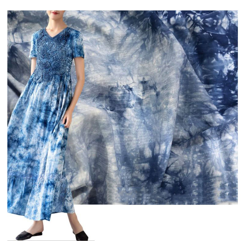 Лидер продаж, красивая ткань из 100% искусственного шелка с принтом для одежды, летние сексуальные Длинные повседневные платья с принтом