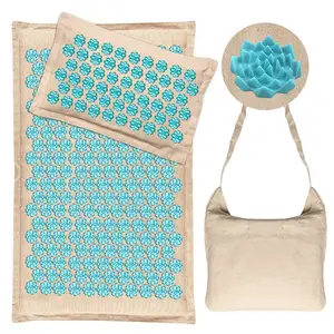Acupressure Mat Massage Relieve Stress Back Body Pain Spike Cushion Yoga Acupuncture Mat