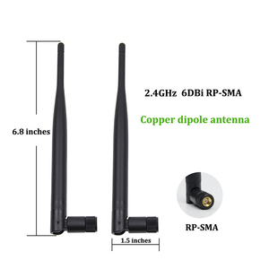 Anten <span class=keywords><strong>Wifi</strong></span> đa băng tần 6dBi/8dBi, 5GHz/2.4GHz, trong nhà, đầu nối RP-SMA cái, dây pigtail 800 feet - Product Image 2