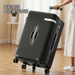 PC Suitcase Large Capacity Thickened Durable Spinner <b>Wheels</b> For Travel Business Leisure <b>With</b> <b>Lock</b> Zipper Opening Unisex - Product Image 3