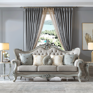 Nội thất phong cách Victoria gỗ khung ghế sofa phòng khách sang trọng Hoàng Gia Pháp phong cách biệt thự nhà handicatft - Product Image 3