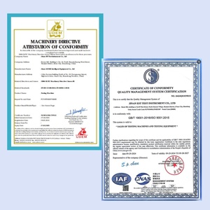 2000kN Stahlketten-Sicherheitsgurt Horizontale Ankerketten-Zugprüfmaschine - Product Image 6