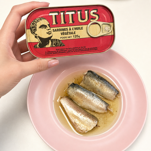 Sardinas Enlatadas <span class=keywords><strong>Titu</strong></span>, Proveedor de Pescado, 125g, Fácil Apertura, Sardinas Titus en Aceite Vegetal Picante de Marruecos - Product Image 2