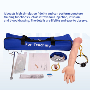 Modello di iniezione per iniezione del braccio per puntura endovenosa per iniezione del modello di addestramento per puntura del sangue dell'infermiera medica - Product Image 2