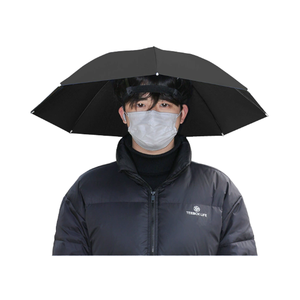 Chapeau parapluie pliable anti-soleil et anti-pluie pour la pêche, le camping, la randonnée et la plage – Vente en gros - Product Image 2