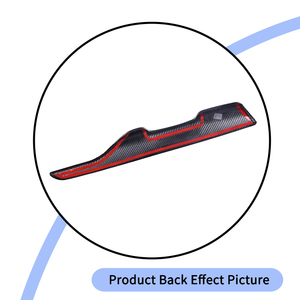 Panneau décoratif côté passager de Console centrale de voitures d'accessoires intérieurs en Fiber de carbone véritable pour <span class=keywords><strong>Toyota</strong></span> <span class=keywords><strong>Supra</strong></span> 2019 - <span class=keywords><strong>2022</strong></span> - Product Image 5