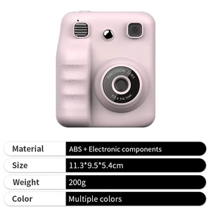 Cámara de Impresión Instantánea para Niños, Regalo de Cumpleaños para Niñas y Niños, Cámara de Impresión Instantánea a Color, Admite Expansión de Memoria de hasta 32 GB - Product Image 4