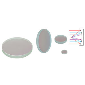 <span class=keywords><strong>Verre</strong></span> optique Bk7, lentille optique sphérique plano-concave, miroir concave sphérique avec revêtements métalliques <span class=keywords><strong>ou</strong></span> diélectriques - Product Image 3