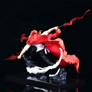 Nuevos modelos 28cm <span class=keywords><strong>dos</strong></span> estilos elegante <span class=keywords><strong>tres</strong></span> cuchillo flujo una pieza Doble arma batalla postura Luffy Ace Anime figura Zoro - Product Image 2