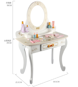 2023 juguetes más populares <span class=keywords><strong>para</strong></span> niños, tocador de madera de simulación, regalo <span class=keywords><strong>para</strong></span> niña, tocador <span class=keywords><strong>para</strong></span> niña, juguetes <span class=keywords><strong>para</strong></span> juego de imitación - Product Image 3