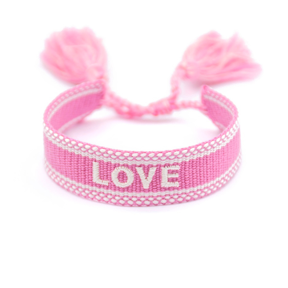 Плетеные браслеты для женщин, хлопковые браслеты дружбы/