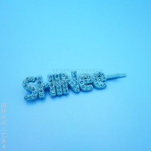กิ๊บติดผมประดับเพชร Shinee ของขวัญทำจากอลูมิเนียมอัลลอยด์แบบกำหนดเอง - Product Image 1