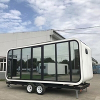 Sinoy Compact Smart Apple Tiny House Solution, Cápsula Espacial Prefabricada, Cabaña Glamping Pod, Hotel Villa Tienda de Acero Moderna de 40 pies