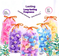 Private Label 300g Wegwerp Ecologische Wasparfumparels Esthetische Daisy Pouch Langdurige Gemengde Fruitgeur