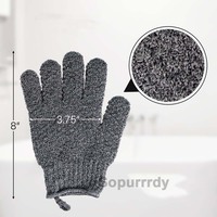 Gants de Bain Personnalisés avec Logo - Gants Exfoliants en Nylon Doux pour le Nettoyage Complet du Corps, Souples, Durables, Ajustement Élastique, Faciles à Nettoyer