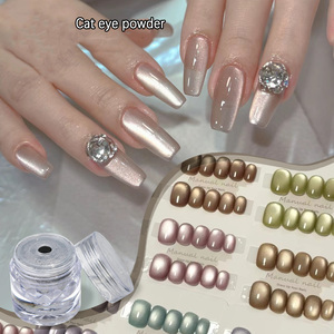 Nouveauté <span class=keywords><strong>Poudre</strong></span> à ongles effet œil de chat Chrome <span class=keywords><strong>Porcelaine</strong></span> blanche Acrylique Paillettes Caméléon Pigment <span class=keywords><strong>Poudre</strong></span> holographique Vente en gros 1 kg MOQ - Product Image 4