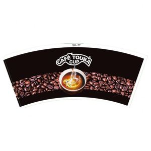 Gobelet à café en papier personnalisé de 2,5 oz à 24 oz avec papier de haute qualité - Product Image 5