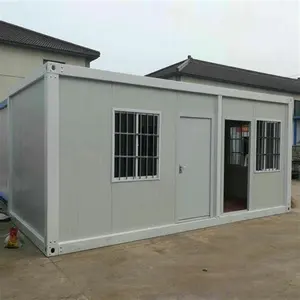 XH Quick Installation 20ft 40ft Folding Prefab Container Houses Foldable Prefab Tiny Homes Site Office