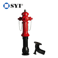 Hydrant d'incendie en fonte ductile de type pilier extérieur SYI PN16 Pression DN100 Taille Norme ANSI/AWWA C502 Lutte contre l'incendie