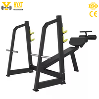 Banc de musculation professionnel inclinable 2030*1730*1225mm 72kg, structure robuste en acier, sécurité pour les exercices de presse inclinée et d'entraînement des pectoraux inférieurs HUANYU