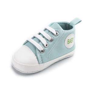 Commercio all'ingrosso scarpe di tela della ragazza del neonato della cina scarpe del bambino Sole morbido Pre camminatore scarpe del bambino - Product Image 3
