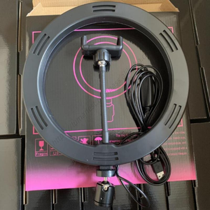 Lampe annulaire de 10 pouces pour selfie, prix d'usine en gros, avec support de téléphone pour appareil photo, maquillage, vidéo et diffusion en direct - Product Image 3