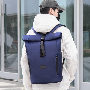 OEM ODM Unisex Waterproof Durable Roll Top <b>Backpack</b> Business Travel Computer <b>Backpack</b> for Men - Product Image 4