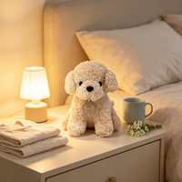 Peluche personnalisée pour chien, en coton PP, super douce, taille et couleur personnalisables, idéale comme doudou de Noël ou pour les touristes