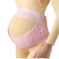 Faja de Seguridad Abdominal, Banda de Soporte Flexible para Embarazo, Cinturón de Maternidad Protector de Poliéster y Algodón Suave para Soporte de Cintura