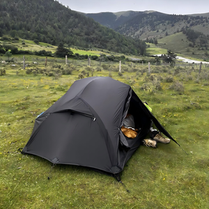 Tente compacte OEM 3 saisons pour 1-2 personnes, légère, imperméable, pour le backpacking, avec installation facile pour les aventures en plein air, ultralégère - Product Image 3