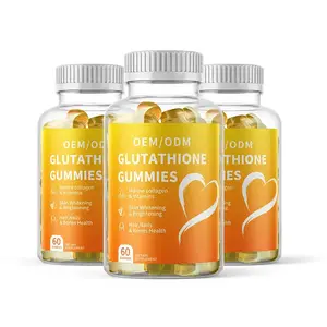 Oem Private Label Haut aufhellung Reduzierte Glutathionen Gummies L-Glutathione Gummies Supplement Kollagen gummis Bio
