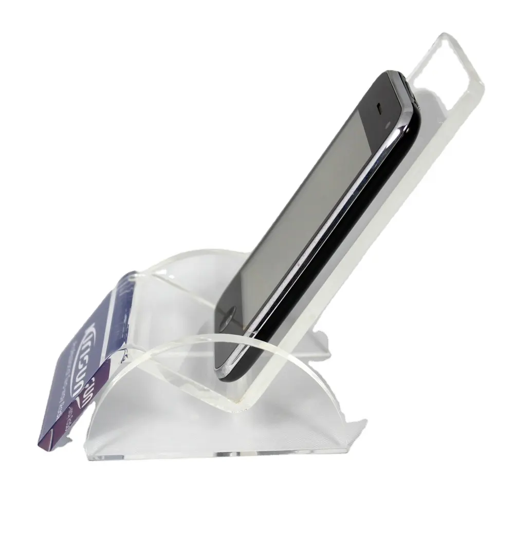 Transparent Acrylic Cell Phone Display