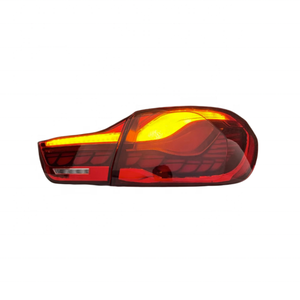 Fanali posteriori a LED in stile OLED GTS per <span class=keywords><strong>BMW</strong></span> <span class=keywords><strong>Serie</strong></span> <span class=keywords><strong>4</strong></span> 2014-2020 con indicatori di direzione sequenziali, luci posteriori facelift per F32 F33 F36 F82 12V - Product Image 4