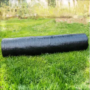 Agricultural Black PP Woven Fabric Anti-Grass Geotextile Used In Agriculture Used In Farm