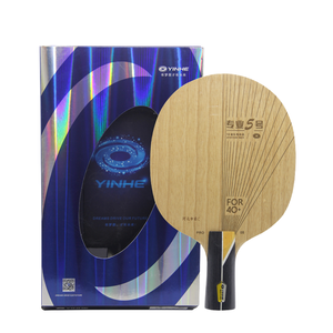 Pala de Tenis de Mesa Profesional Yinhe Pro-05 No. Juego de 2 piezas de 7 capas de madera y fibra de carbono de alto rendimiento para exteriores - Product Image 1