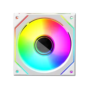12V 4Pin LED Light RGB Gaming PC Computer Fan 120mm RGB CPU Cooler Fan