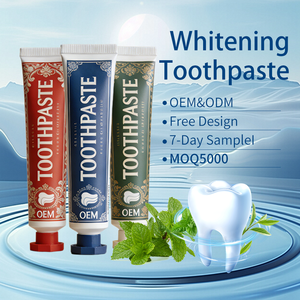 Dentifrice personnalisé d'usine dentifrice au <span class=keywords><strong>fluor</strong></span> dentifrice anti-<span class=keywords><strong>carie</strong></span> dentifrice blanchissant pour les dents sensibles - Product Image 1