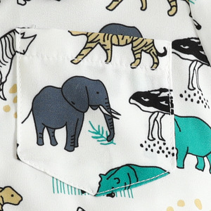 Chemise à manches courtes et <span class=keywords><strong>short</strong></span> à bretelles pour garçons Spot Supply <span class=keywords><strong>Ensemble</strong></span> de vêtements pour garçons <span class=keywords><strong>Ensemble</strong></span> de vêtements pour bébé garçon 12-18 mois pour l'été - Product Image 6