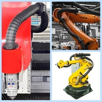 Yodel High Flex tuyau à extrémité ouverte capuchon ouvert Conduit Flexible Oruga câbles Cnc circulaire S porte-câble 3d Robot chaîne de câble